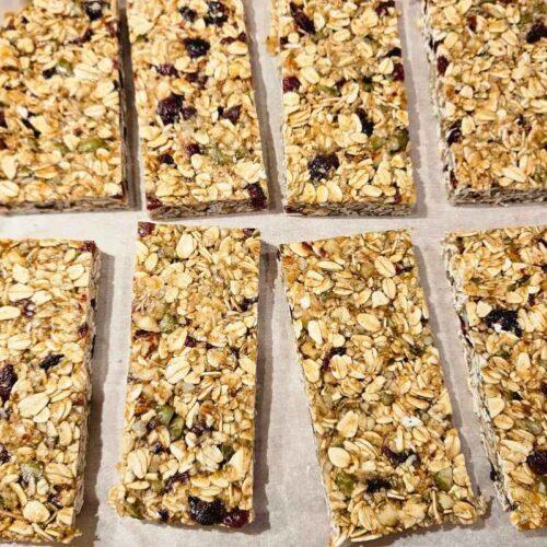 sourdough granola bars