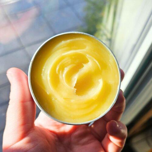 diaper rash balm in tin
